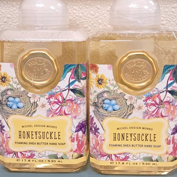 Michel Design Works Honey Suckle Foaming Pump Hand Soap. Bundle of 2 - Picture 2 of 6